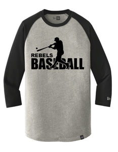 MCC Rebels New Era Baseball Tee