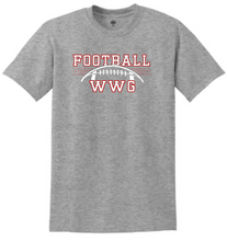 Load image into Gallery viewer, WWG Football : Option 1 - Gildan T-Shirt - Unisex Grey