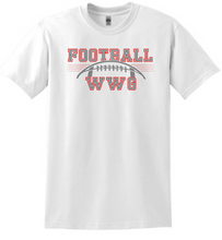 Load image into Gallery viewer, WWG Football : Option 1 - Gildan T-Shirt - Unisex White