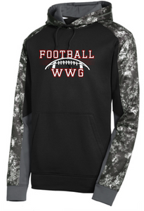 WWG Football : Football Option 1 - SportTek Mineral Sweatshirt - Unisex Black