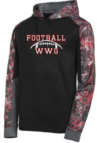 WWG Football : Football Option 1 - SportTek Mineral Sweatshirt - Unisex Red