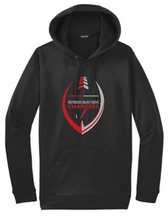 Load image into Gallery viewer, WWG Football : Football Option 2 - Sport-Tek Hooded Sweatshirt - Unisex Black