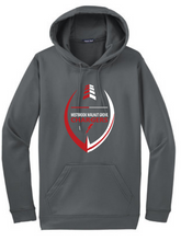 Load image into Gallery viewer, WWG Football : Football Option 2 - Sport-Tek Hooded Sweatshirt - Unisex Grey