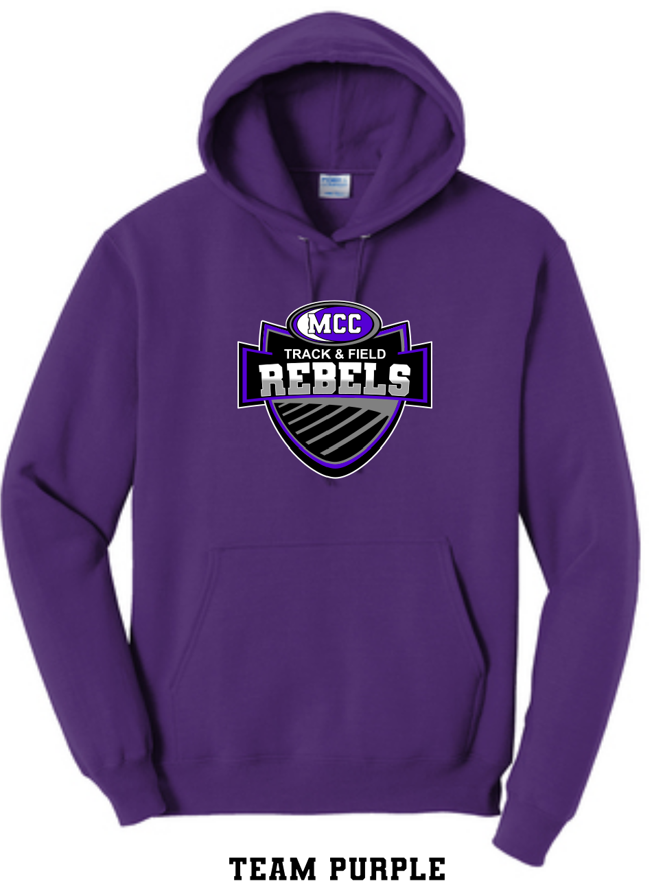 MCC 2023 Track & Field : Port & Company® Core Fleece Pullover Hooded Sweatshirt