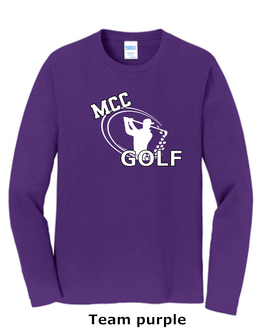 MCC 2023 Golf : Port & Company® Long Sleeve Core Cotton Tee