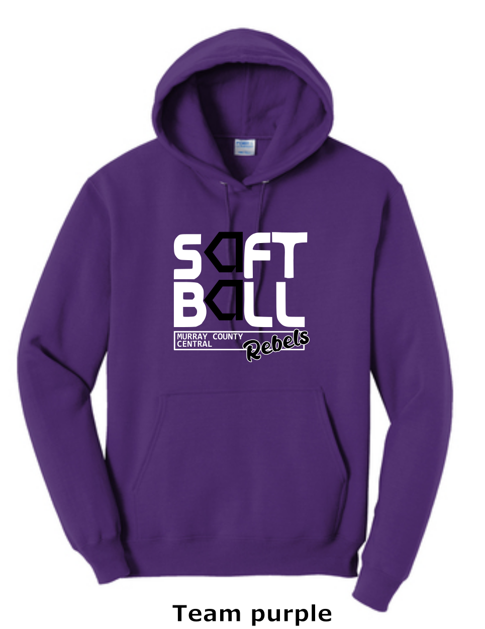 MCC 2023 Softball : Port & Company® Core Fleece Pullover Hooded Sweatshirt