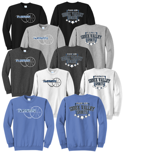 SVS Warrior Baseball : Port & Company® Core Fleece Crewneck Sweatshirt