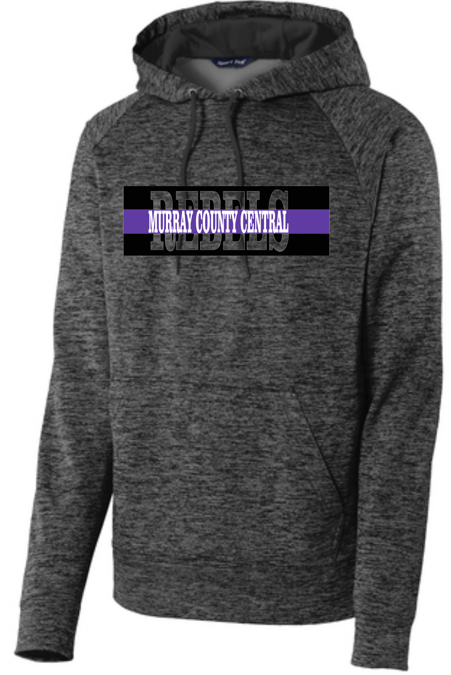 MCC Rebels 2022 : SportTek Electric Heather Sweatshirt - Unisex Grey