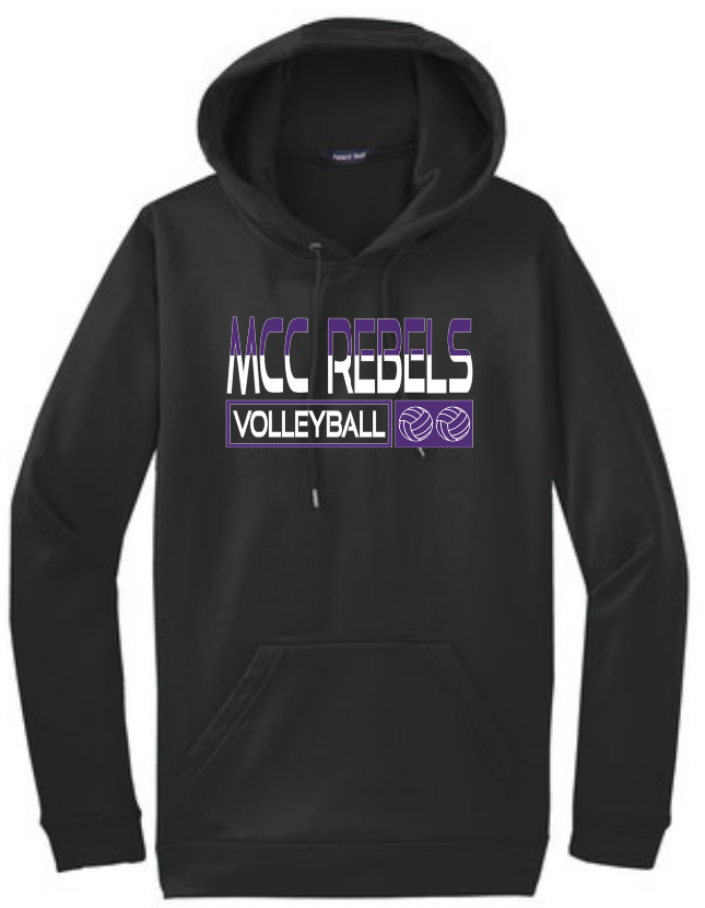 MCC General 2022 : Sport-Tek Hooded Sweatshirt - Unisex Black