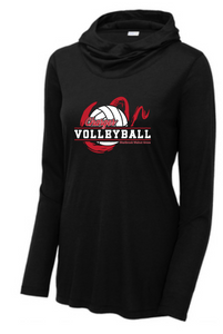 WWG Volleyball : SportTek TShirt - Ladies Black