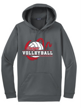 Load image into Gallery viewer, WWG Volleyball - Sport-Tek Hooded Sweatshirt - Unisex Grey