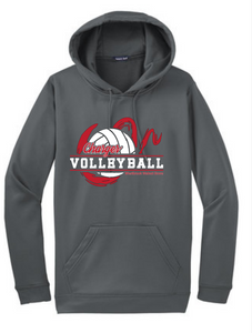 WWG Volleyball - Sport-Tek Hooded Sweatshirt - Unisex Grey