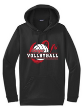 Load image into Gallery viewer, WWG Volleyball : Sport-Tek Hooded Sweatshirt - Unisex Black