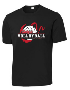 WWG Volleyball : SportTek TShirt - Unisex Black