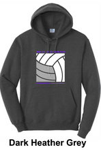 Load image into Gallery viewer, MCJO 2023 Volleyball Port &amp; Company® Core Fleece Pullover Hooded Sweatshirt