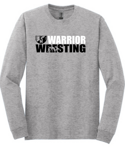 F/MCC Warrior Wrestling 2022 : Gildan Long Sleeve T-Shirt - Unisex - Option 1
