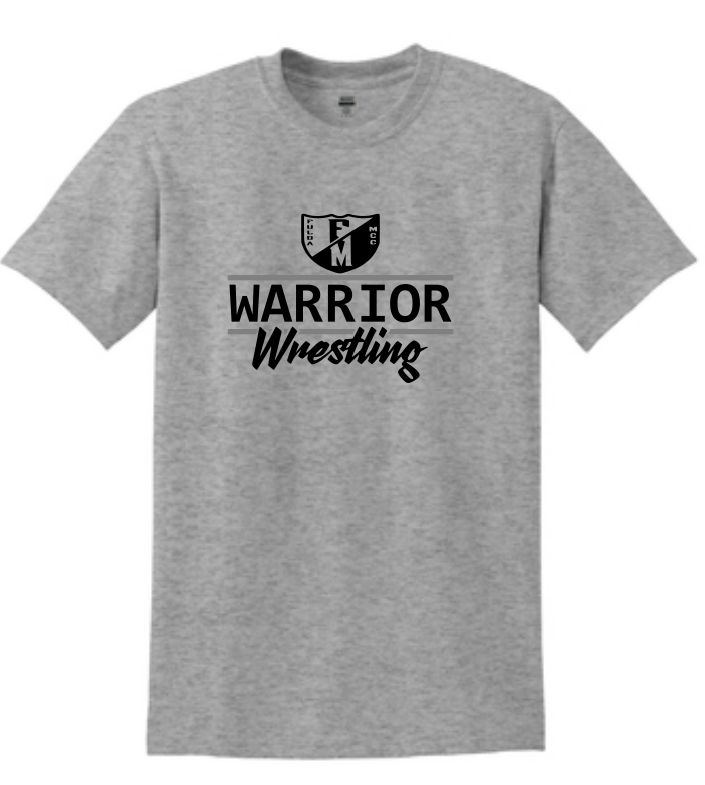 F/MCC Warrior Wrestling 2022 : Gildan T-Shirt - Unisex - Option 2