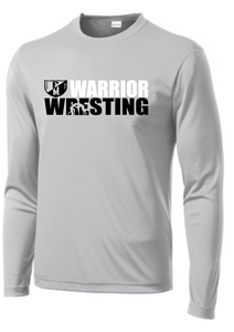 F/MCC Warrior Wrestling 2022 : SportTek Long Sleeve Tshirt - Unisex- Option 1