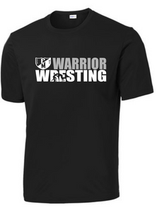 F/MCC Warrior Wrestling 2022 : SportTek Tshirt - Unisex- Option 1