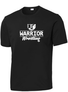 F/MCC Warrior Wrestling 2022 : SportTek Tshirt - Unisex- Option 2