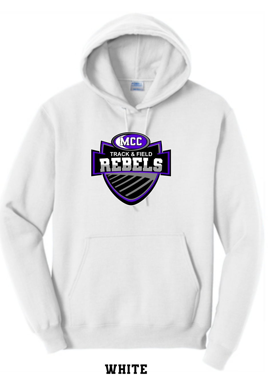 MCC 2023 Track & Field : Port & Company® Core Fleece Pullover Hooded Sweatshirt