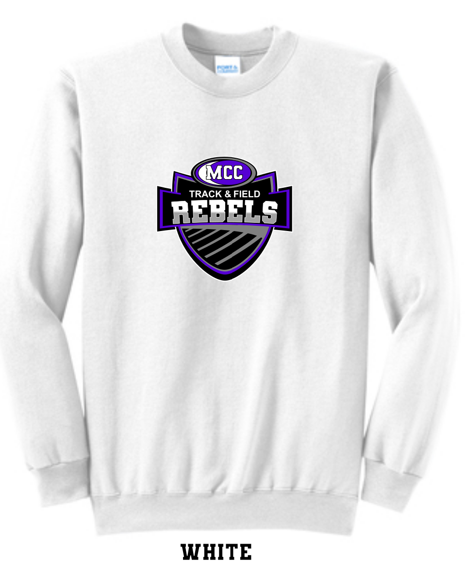 MCC 2023 Track & Field : Port & Company® Core Fleece Crewneck Sweatshirt