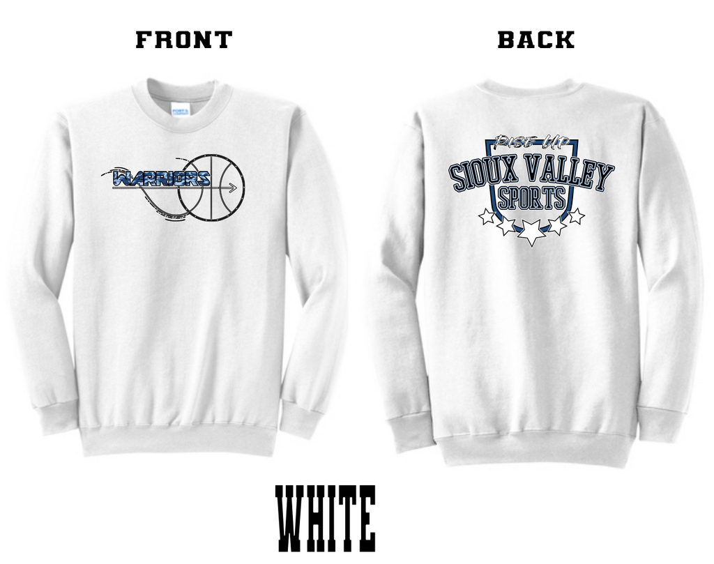 SVS Warrior Baseball : Port & Company® Core Fleece Crewneck Sweatshirt
