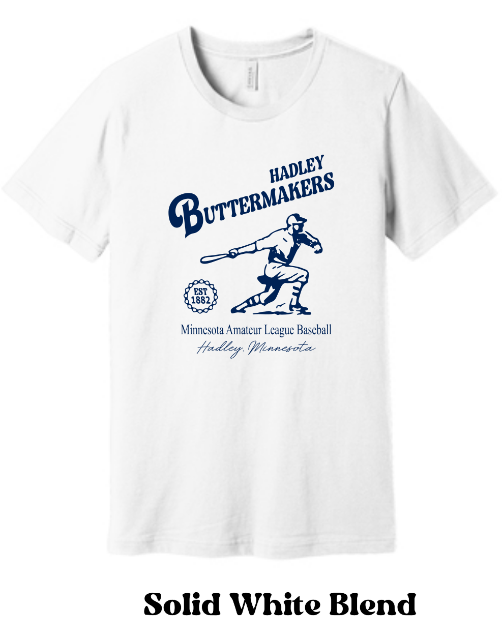 Hadley Buttermakers 2023: BELLA+CANVAS ® Unisex Heather CVC Short Sleeve Tee