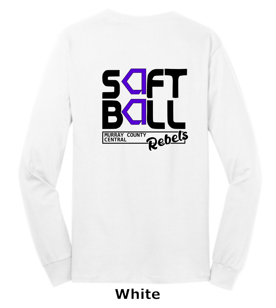 MCC 2023 Softball : Port & Company® Long Sleeve Core Cotton Tee