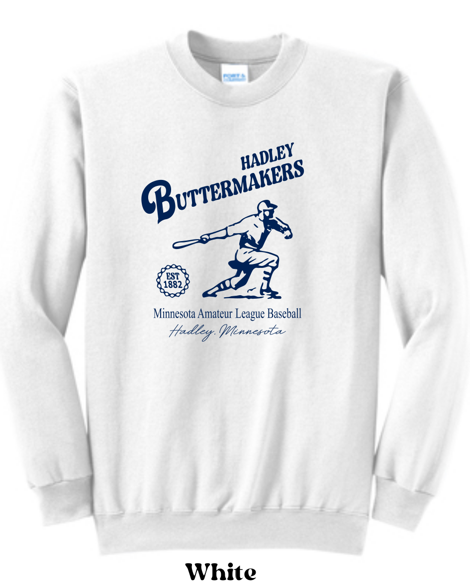 Hadley Buttermakers 2023: Port & Company® Core Fleece Crewneck Sweatshirt
