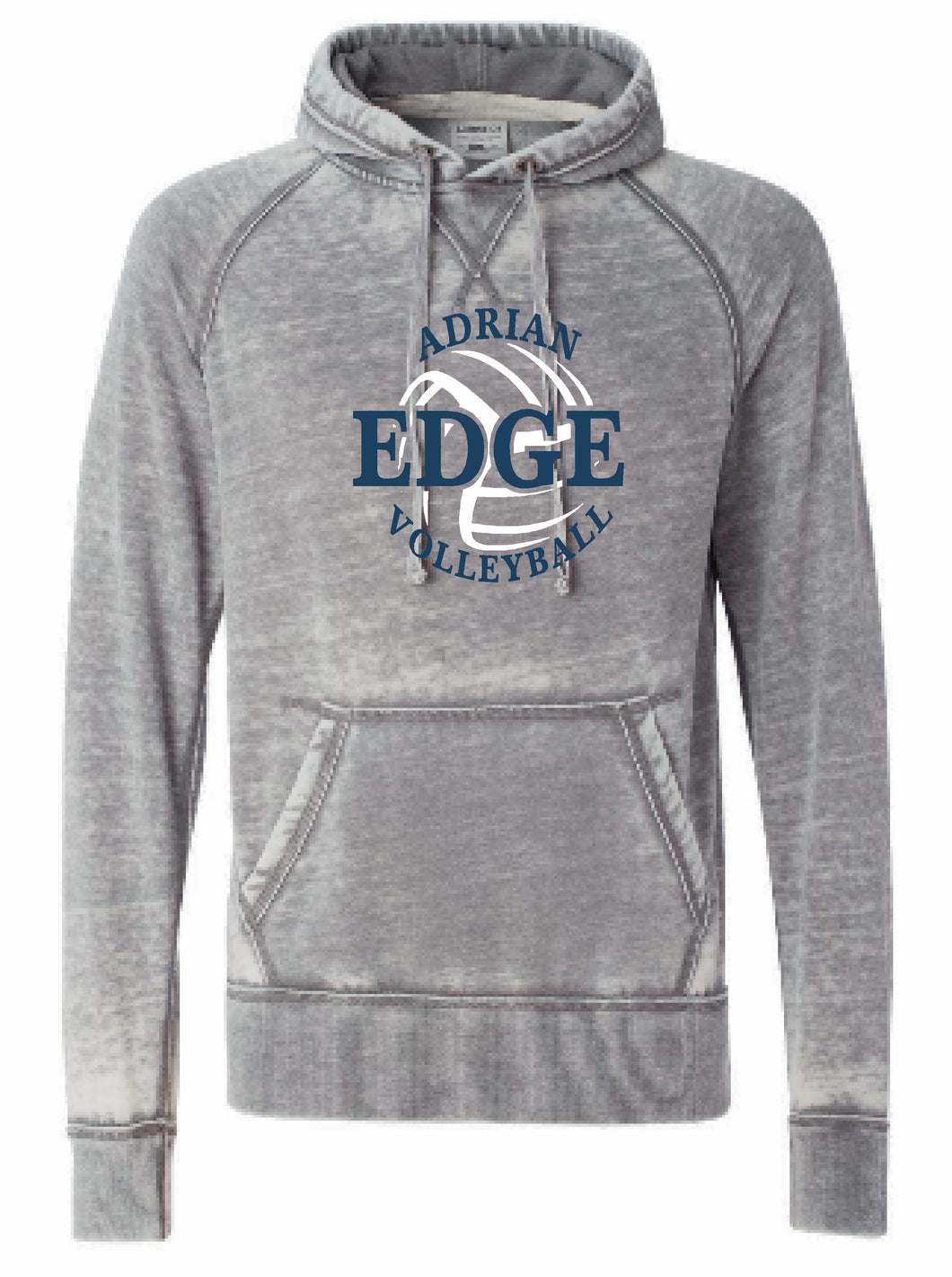 ADRIAN EDGE VOLLEYBALL J. America - Vintage Zen Fleece Hooded Pullover Sweatshirt