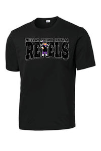 MCC Rebels Rudy SportTek Tshirt - Black