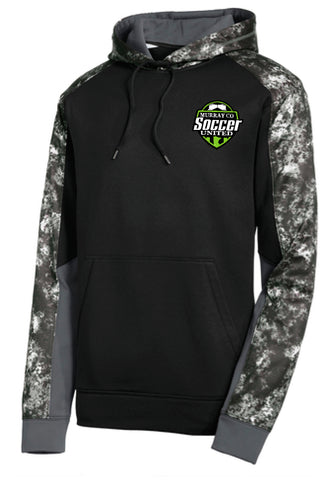 MURRAY COUNTY SOCCER UNITED HOODED BLACK PULLOVER
