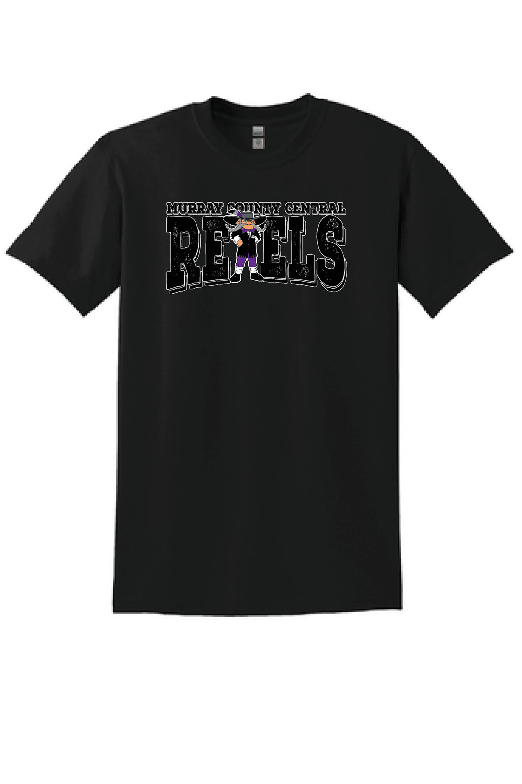 MCC Rebels Rudy Gildan Tshirt - Black