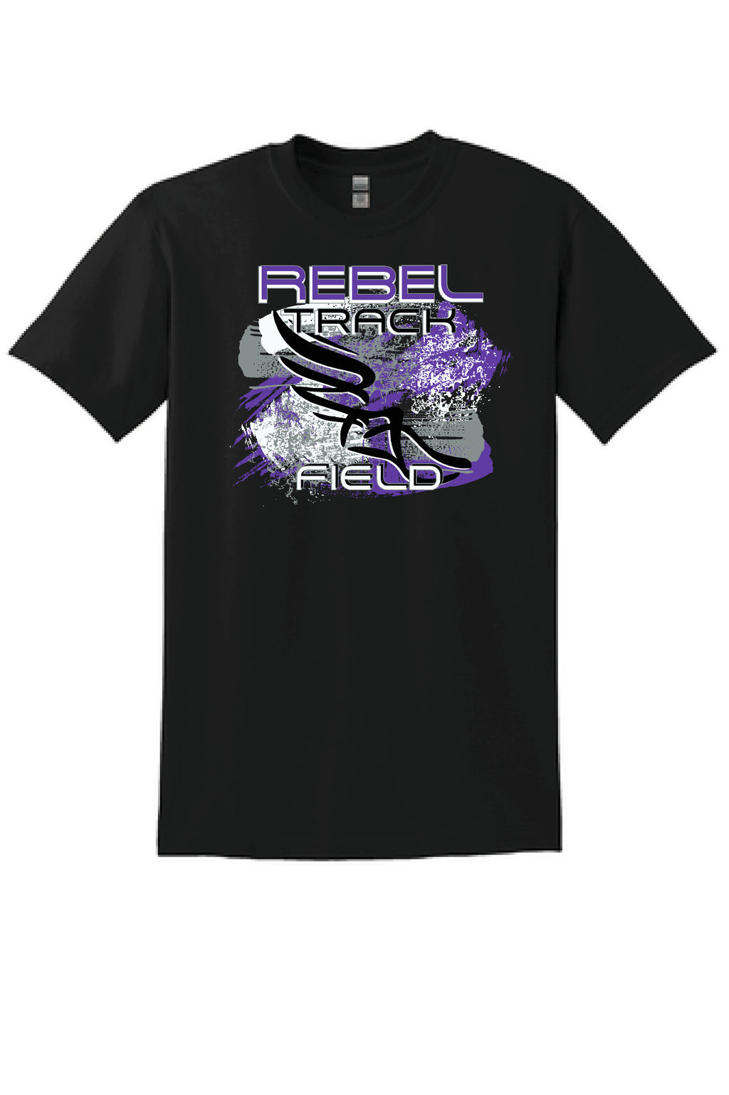 MCC Rebels Track & Field Gildan Tshirt - Black