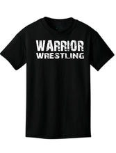 Load image into Gallery viewer, WARRIOR WRESTLING Port &amp; Company Youth Ash or Black Core Cotton Tee Design 3