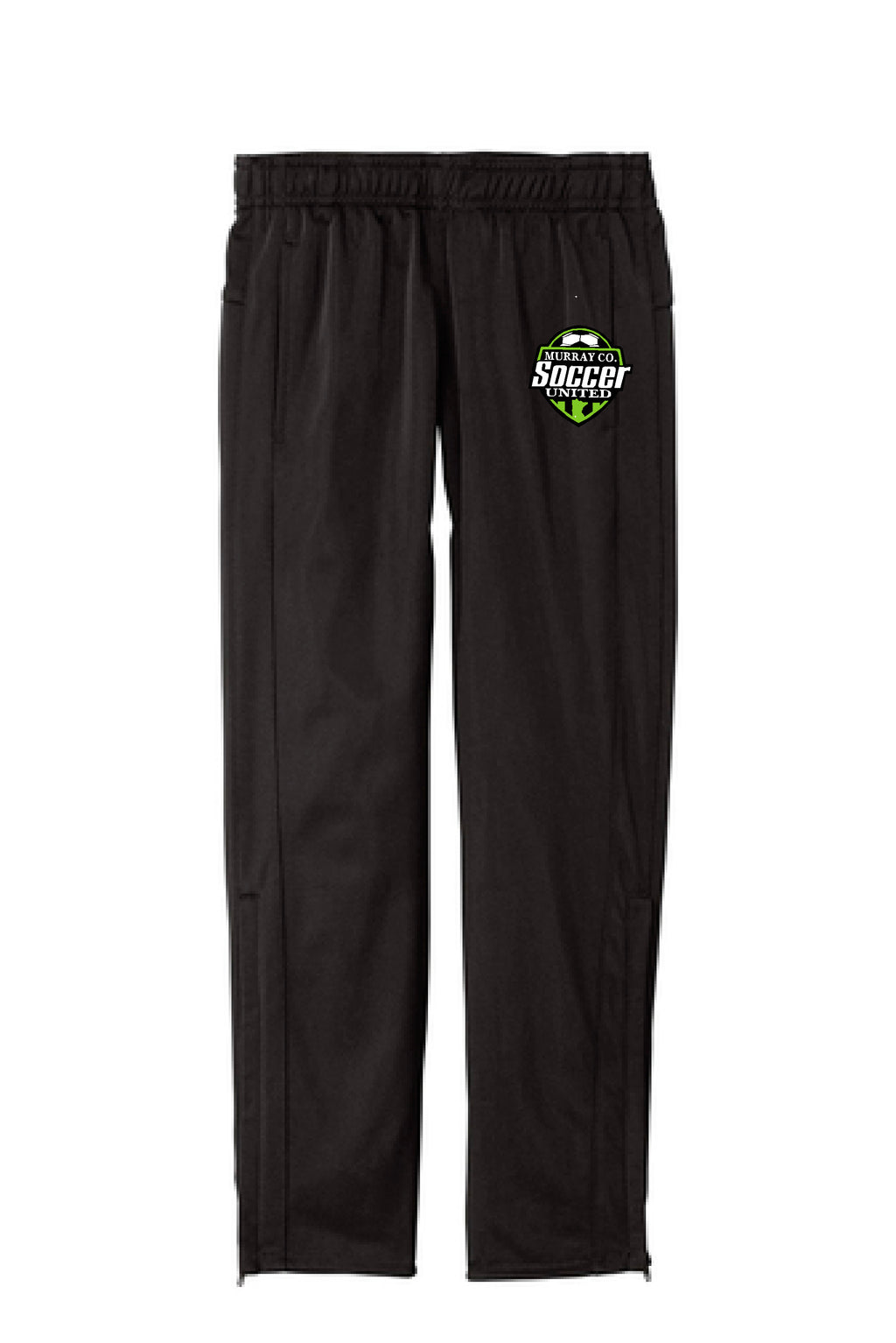 MURRAY COUNTY SOCCER UNITED BLACK TRACK PANTS