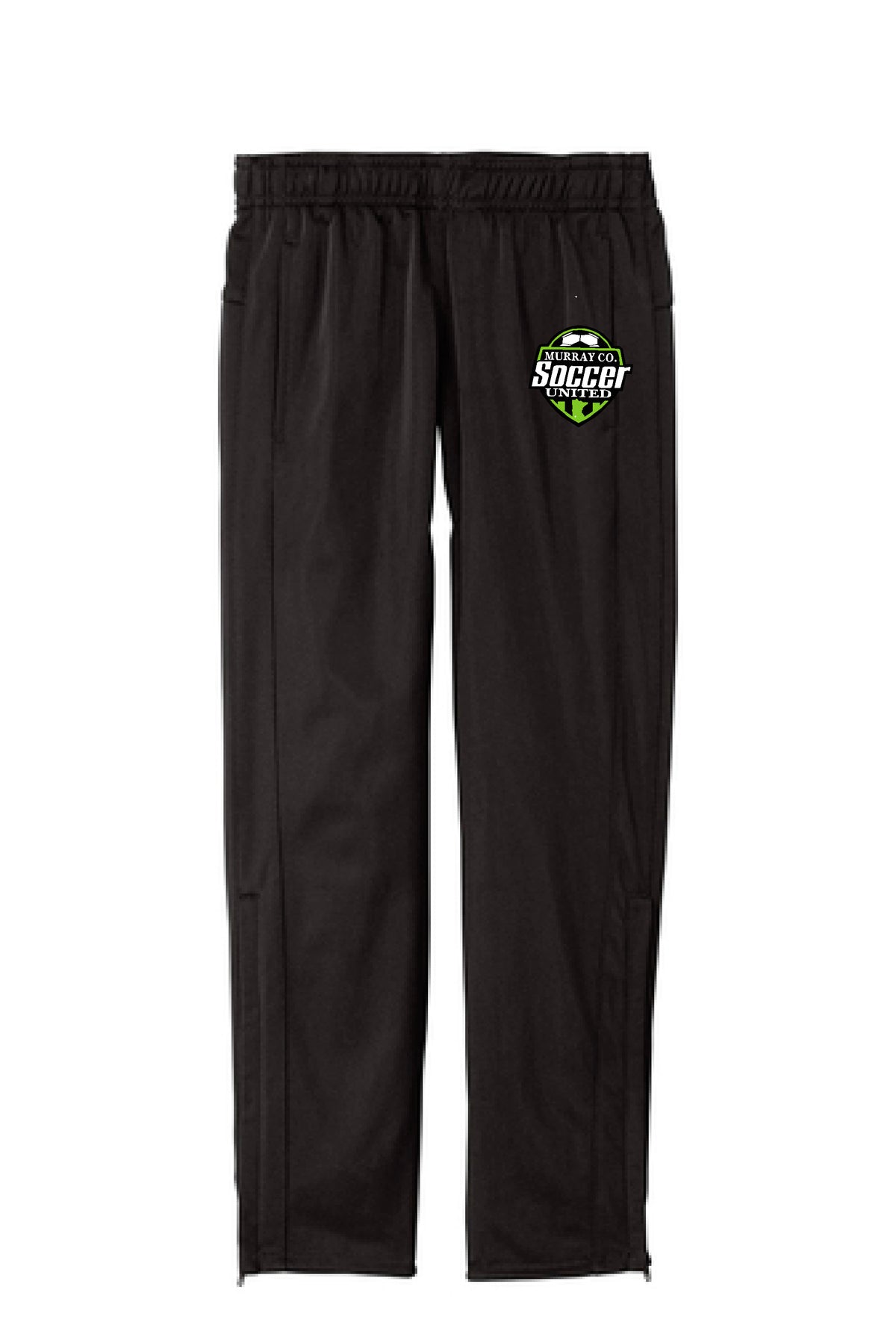 MURRAY COUNTY SOCCER UNITED BLACK TRACK PANTS