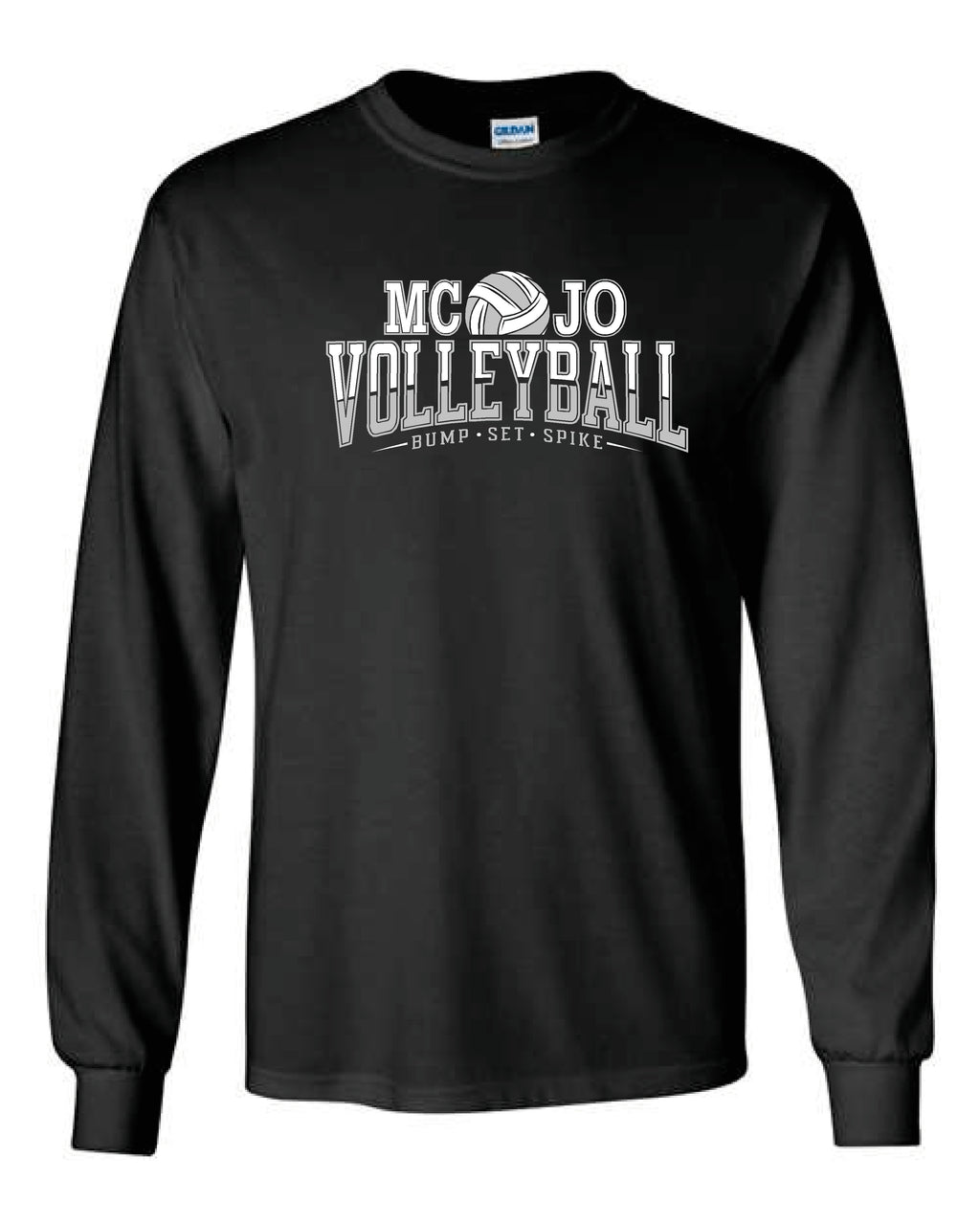 MCJO 2022 VOLLEYBALL Gildan Long Sleeve - Black