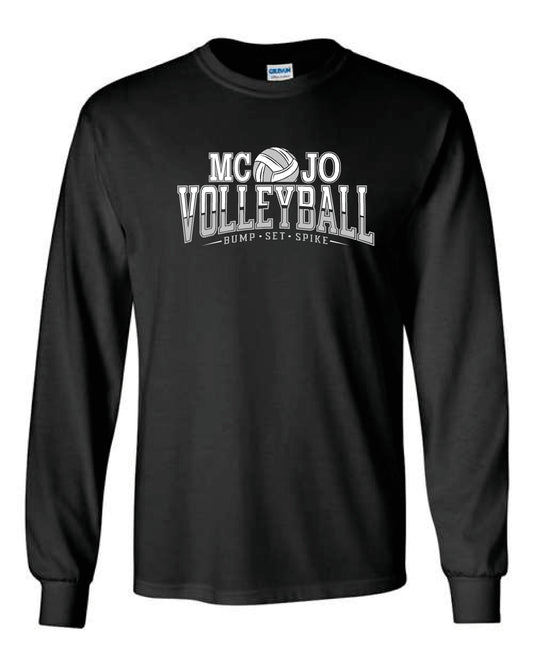MCJO 2022 VOLLEYBALL Gildan Long Sleeve - Black