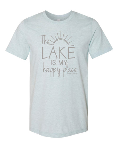 Lake Sarah or Lake Shetek Bella Canvas Prism Tees- Multiple Colors! Happy Place