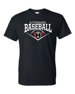 Hadley Buttermakers Baseball  Tshirt