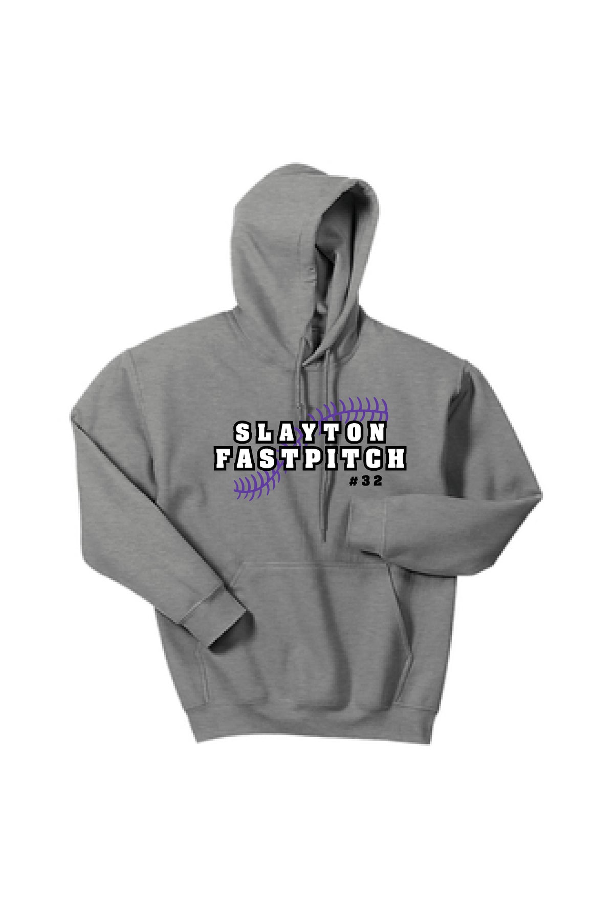 Slayton Fastpitch Softball Gildan Hooded Sweatshirt
