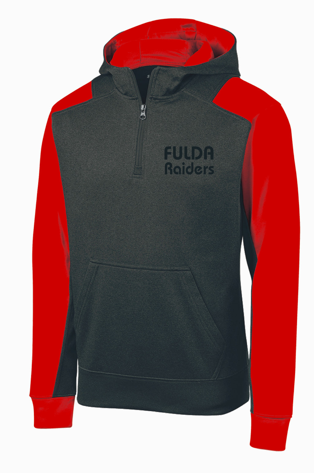 Sport Tek FULDA Raiders 1/4 zip Hoodie