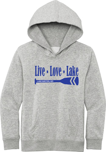 Lake Sarah or Lake Shetek District® V.I.T.™ Fleece Grey Hoodie