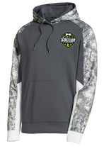 Load image into Gallery viewer, MURRAY COUNTY SOCCER UNITED HOODED GREY  PULLOVER