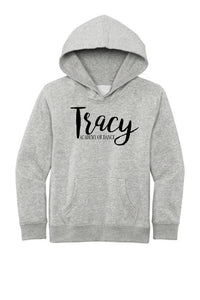 Tracy Academy of Dance District Thread Sweatshirt- Lt. Grey Heather (Youth Only)