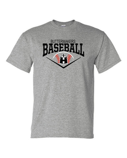 Hadley Buttermakers Baseball  Tshirt