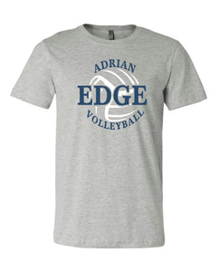 ADRIAN EDGE VOLLEYBALL Bella + Canvas - Unisex Short Sleeve  Tee-Grey