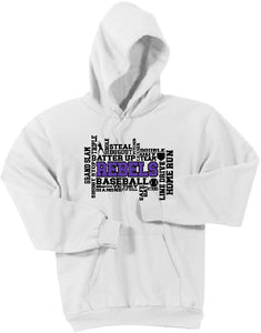 MCC Baseball Port & Company® - Core Fleece Pullover Hooded Sweatshirt - MULTIPLE CHOICES!